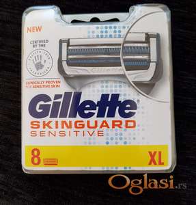 Gillette SkinGuard Sensitive 8 patrona u pakovanju